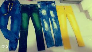 Wholesale jeans for sale 4pc  ki no discount