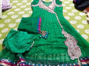 Women's Green Traditional Dress