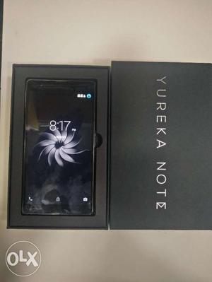 Yu Yureka Note (Black) 3 GB Ram -Clean Condition - Fully