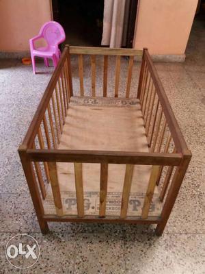 4 Feet × 2 Feet Wooden Bed Sale Only In  Rs