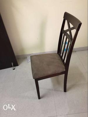 4 wooden chairs in superb condition.want to sell