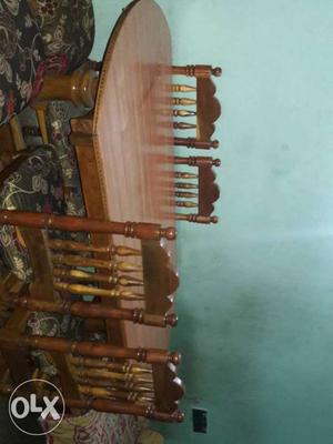 6 chair dining table in a good condition. If the