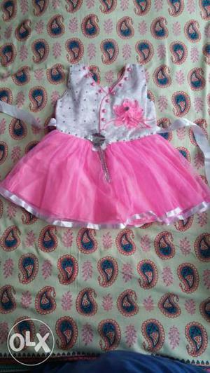 Baby girls frocks- Not worn. 6-1 year