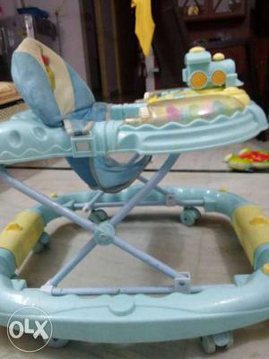 Baby's Teal Learning Walker