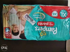 Brand new pack of pampers XL pants 48 pieces,