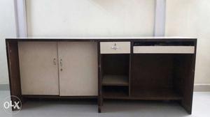 Brown And White Wooden Office furniture