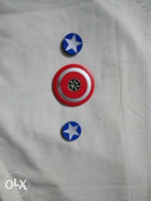 Captain America FIDGET spinnerR608 Ceramic ball bearing