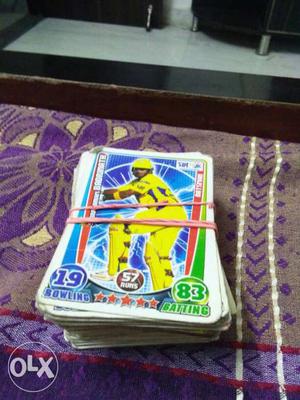Cricket Players Trading Cards