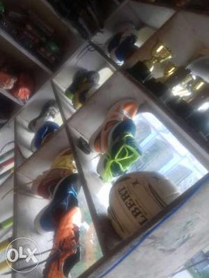 Foot Wear And Trophy Lot