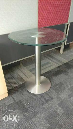 Silver Framed Table