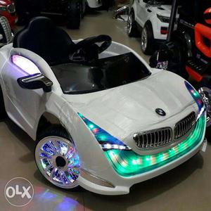White BMW Ride On Toy Car