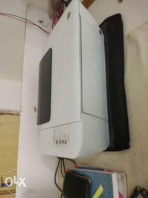 White Desk Printer