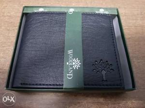 Black Woodland Wallet In Box