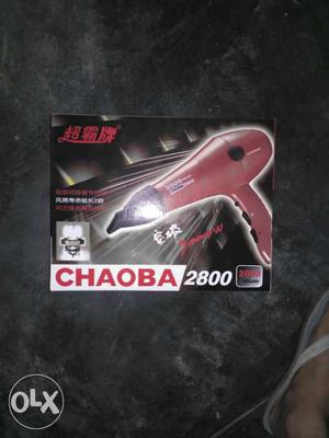 Chaoba  hair dryer new pack
