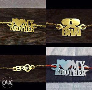 Customise rakhi for brothers..available at
