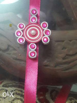 Hand made rakhi pink