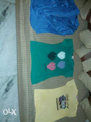 Ladies 3 tshirts in good condition