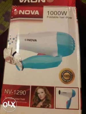 Nova  watt hair dryer new not used
