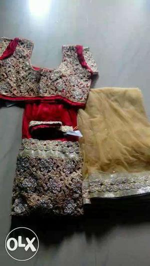 Once used lehenga for quick sale