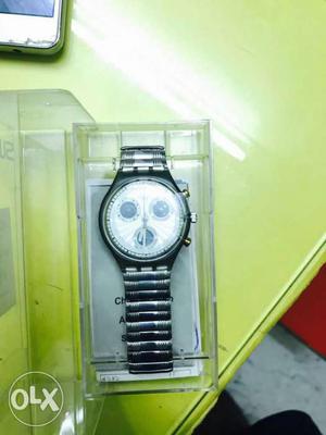 Original Swatch watch. Brand new In box water
