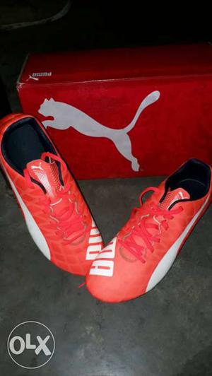 Puma Original Football Shoes at  only. Size 9.