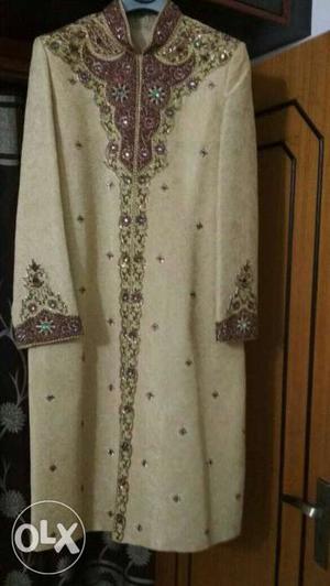 Sherwani for sale.Used only once for marriage.