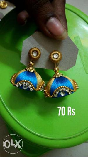 Silk Threaded Earrings starting from 30Rs to 200Rs