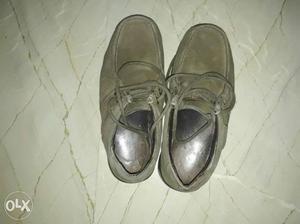 Used Woodland Shoes, Olive Green Color 40 Size