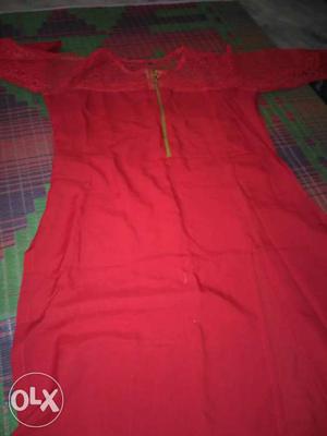 Bought from other state.. Unused Ladies long kurti... Very