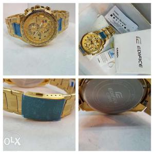 Branded watch with box all brand new