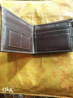 Brown woodland wallet