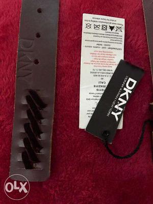 DKNY Leather Belt Brand New with tag