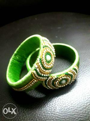 Designer Bangles with 2.6 size, included stones &