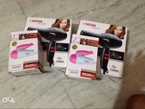 Four Nova Hair Blower Boxes