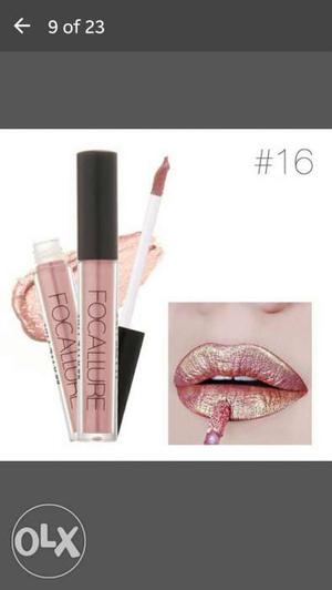 Glitter Pink Focallure Matte Lipstick