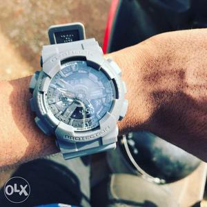 Gshock grey watch fresh one nt used without bill