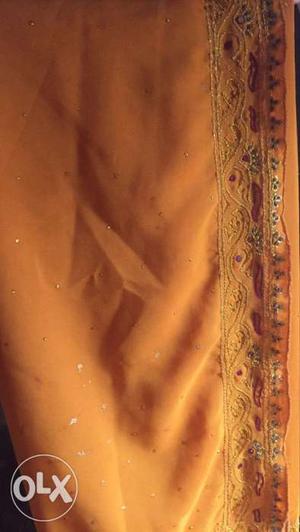 Hand made Work dupatta Available.