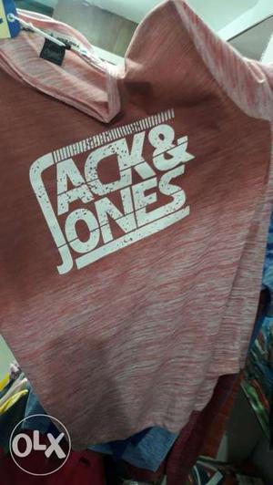 Heather-brown Jack And Jones V-neck T Shirt