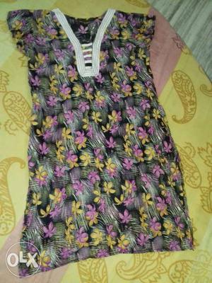 Kurti for summer.. comfortable and daily use.. size L