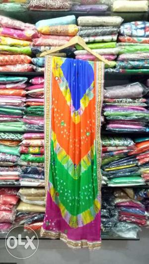 Lehria Bandgej Multicolored Dupatta