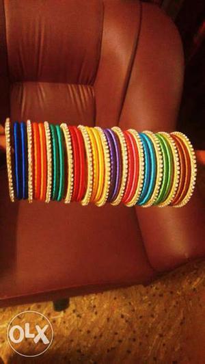 Multi color bangles..