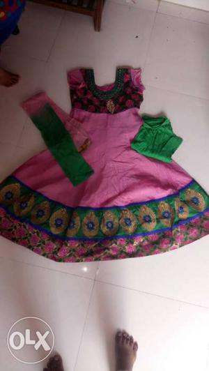 New anarkali dress 1 worth Rs. 