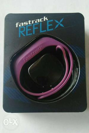 Purple Fastrack Reflex Fitness Band With Box