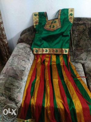 Silk South Indian dress absolutely new price as