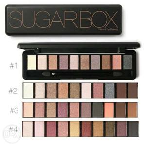 Sugarbox Eyeshadow Palette Collage