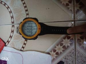 Timix watch black colour working condition no