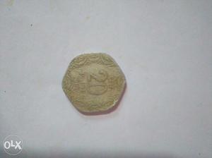 20 paisa silver coin 