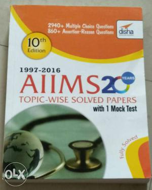 AIIMS Topic Wise Solved Papers 10th Edition
