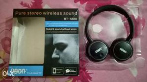 Black Pure Stereo Wireless Sound BT- With Box