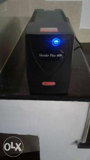 Black Slender Plus 600 UPS